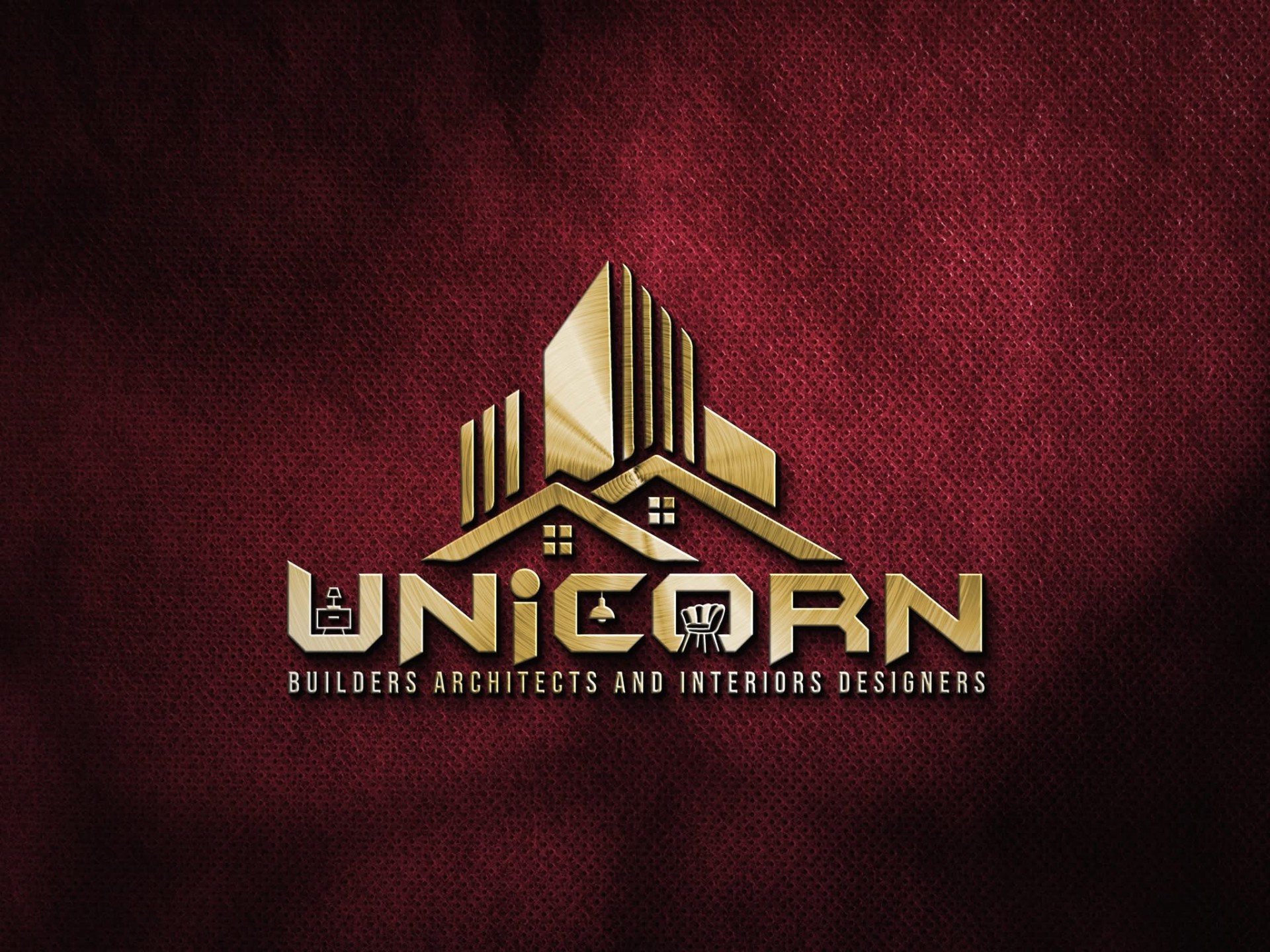 Unicorn Builders logo design sample