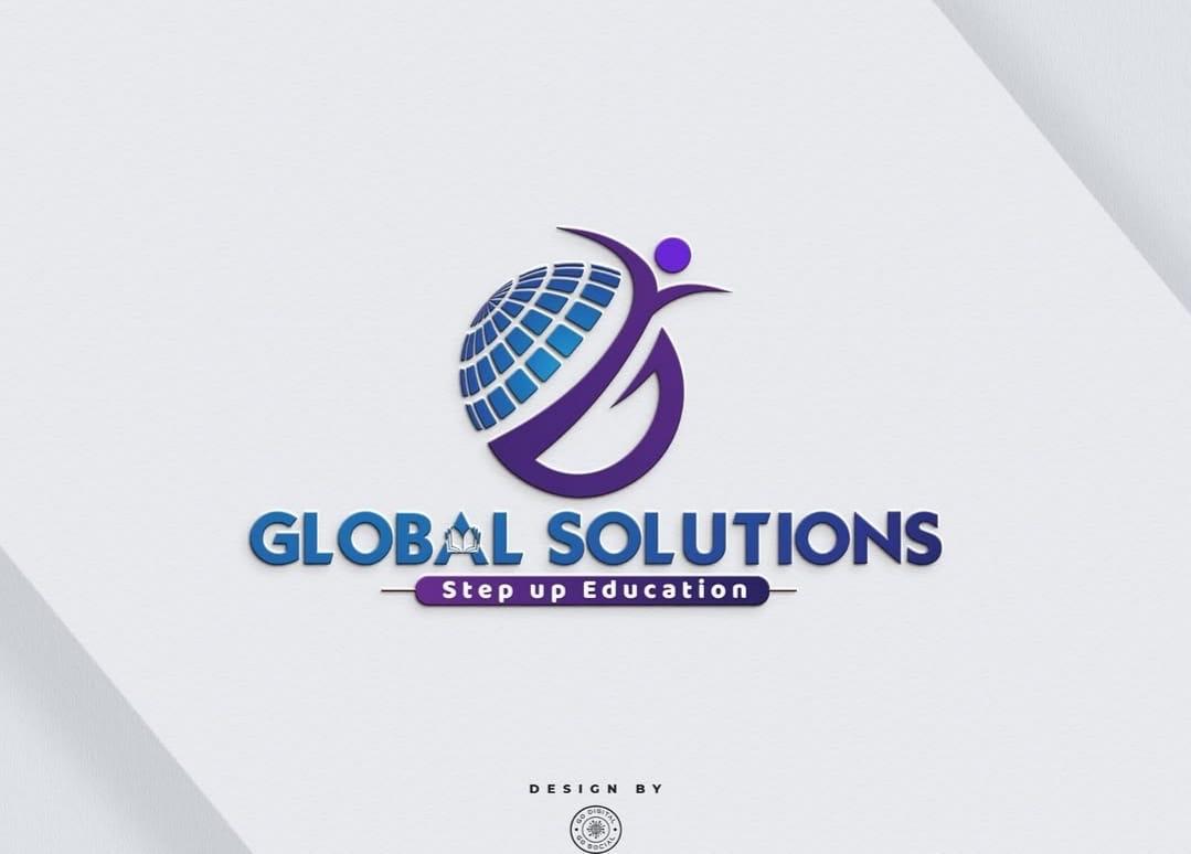 Global Solutions logo design sample